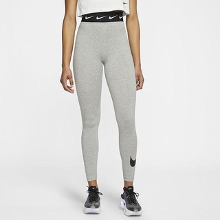 Leggings Nike Sportswear Club High-Waisted Dama Gri Inchis Negrii | SWIJ-53827